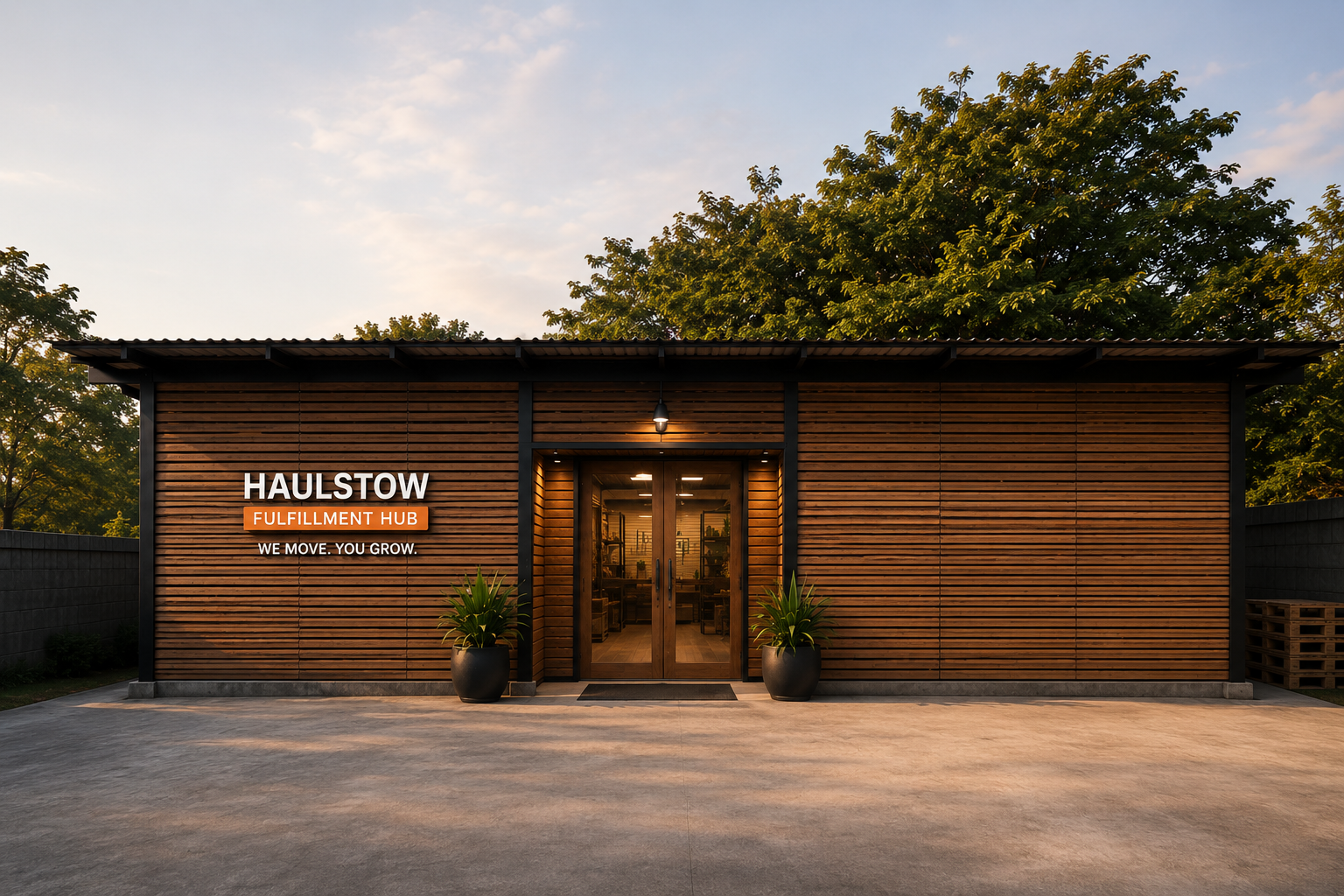 Haulstow fulfillment hub concept